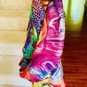 Silk Scarf Handpainted Silk Scarf wrapFloral Scarf